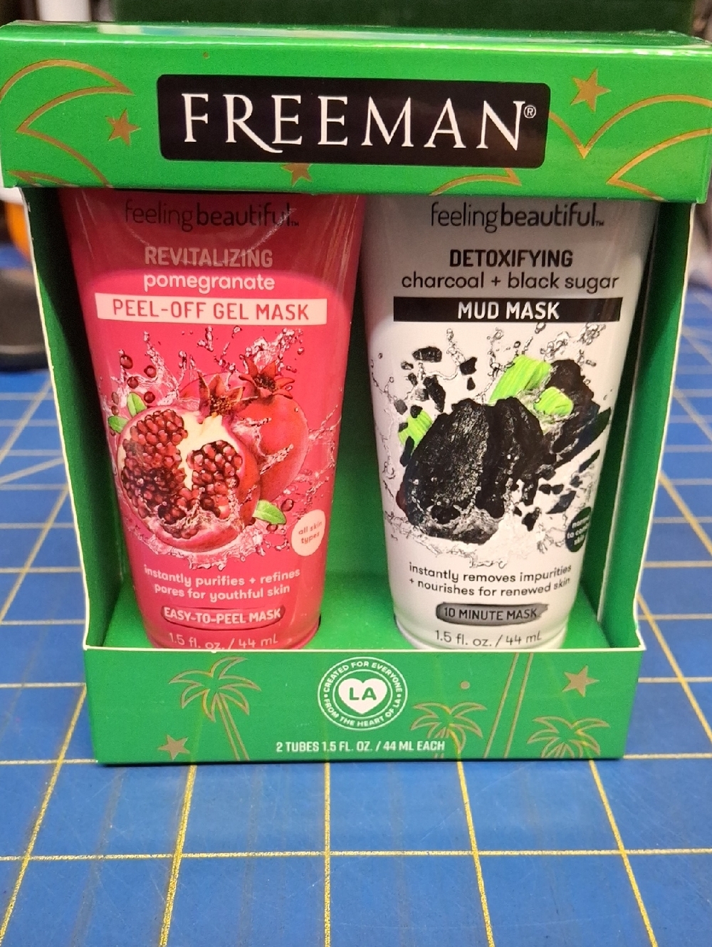 Freeman Face Mask Tube Set Of 2 44ml Tubes New Sealed Box